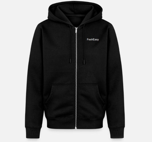 Black Fresh Easy Hoodie